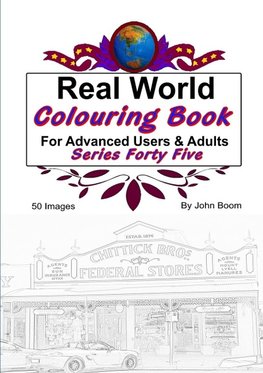 Real World Colouring Books Series 45