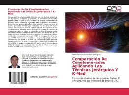 Comparación De Conglomerados Aplicando Las Técnicas Jerárquica Y K-Med