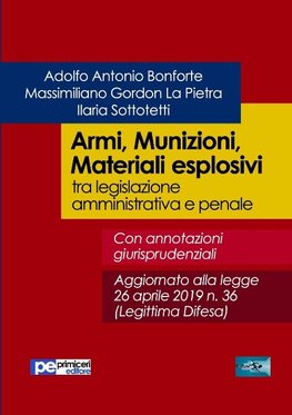 Armi, Munizioni, Materiali esplosivi