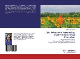 CSR, Educator's Personality, Quality Engineering Education