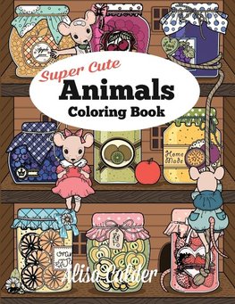 Super Cute Animals Coloring Book