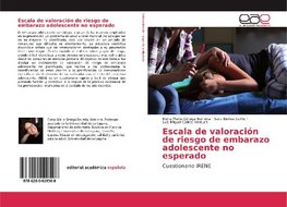 Escala de valoración de riesgo de embarazo adolescente no esperado