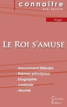 Fiche de lecture Le Roi s'amuse de Victor Hugo (Analyse littéraire de référence et résumé complet)