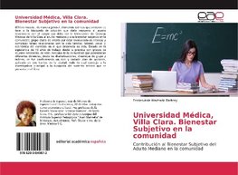 Universidad Médica, Villa Clara. Bienestar Subjetivo en la comunidad