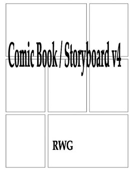 Comic Book / Storyboard v4