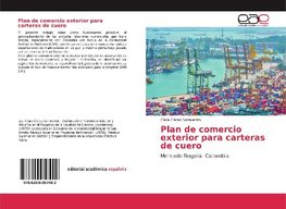 Plan de comercio exterior para carteras de cuero