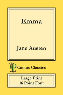 Emma (Cactus Classics Large Print)