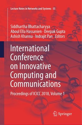 International Conference on Innovative Computing and Communications