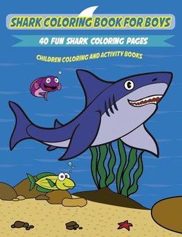 Shark Coloring Book for Kids