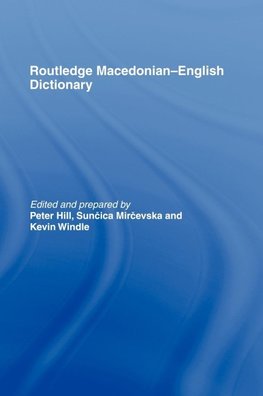 The Routledge Macedonian-English Dictionary