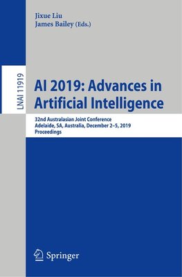 AI 2019: Advances in Artificial Intelligence