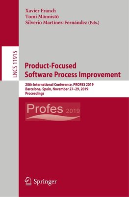 Product-Focused Software Process Improvement