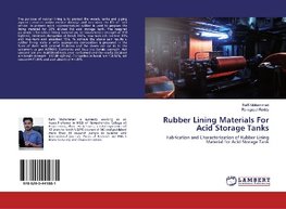 Rubber Lining Materials For Acid Storage Tanks