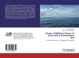 Study of Different Types of Solar Still & Performance Test