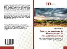 Analyse du processus de développement de l'innovativité collective