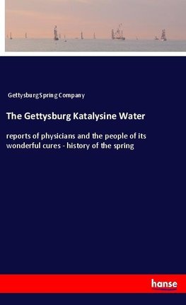 The Gettysburg Katalysine Water