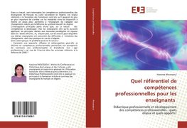 Quel référentiel de compétences professionnelles pour les enseignants