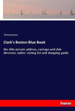 Clark's Boston Blue Book