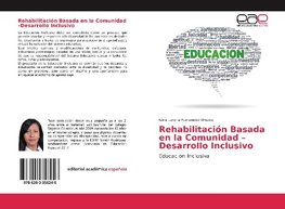 Rehabilitación Basada en la Comunidad -Desarrollo Inclusivo