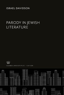 Parody in Jewish Literature