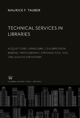 Technical Services in Libraries