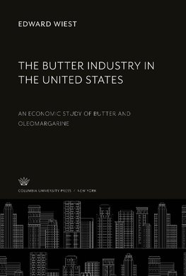 The Butter Industry in the United States