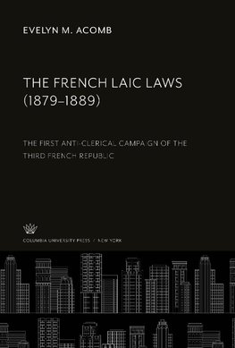 The French Laic Laws (1879-1889)