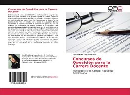 Concursos de Oposición para la Carrera Docente