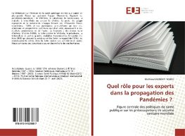 Quel rôle pour les experts dans la propagation des Pandémies ?