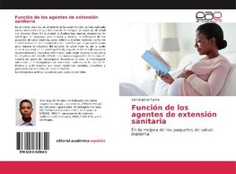 Función de los agentes de extensión sanitaria