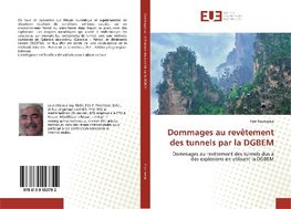 Dommages au revêtement des tunnels par la DGBEM