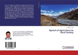 Apriori of Agriculture to Rural Society