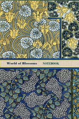 World of Blossoms Notebook  [ruled Notebook/Journal/Diary to write in, 60 sheets, Medium Size (A5) 6x9 inches]