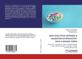 NEW ANALYTICAL METHODS & VALIDATION OF EPALRESTAT-BULK & DOSAGE FORMS