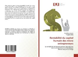 Rentabilité du capital humain des micro entrepreneurs