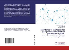 Maintenance strategies for geographically dispersed production system