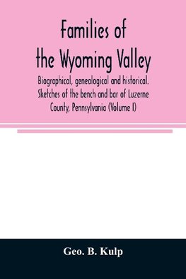 Families of the Wyoming Valley