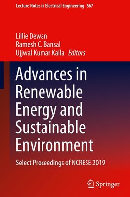 Advances in Renewable Energy and Sustainable Environment