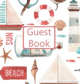 Guest Book, Visitors Book, Guests Comments, Vacation Home Guest Book, Beach House Guest Book, Comments Book, Visitor Book, Nautical Guest Book, Holiday Guest Book (Hardback)