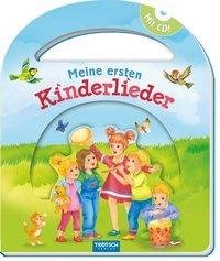 Trötsch Pappenbuch mit Henkel und CD Meine ersten Kinderlieder