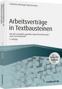 Arbeitsverträge in Textbausteinen - inkl. Arbeitshilfen online