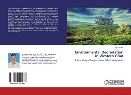 Environmental Degradation in Western Ghat