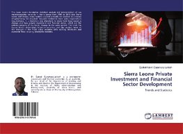 Sierra Leone Private Investment and Financial Sector Development