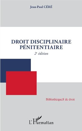 Droit disciplinaire pénitentiaire