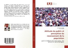 Attitude du public et perception du recensement de la population