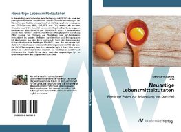 Neuartige Lebensmittelzutaten