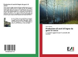 Produzione di aceti di legno da gusci di cocco