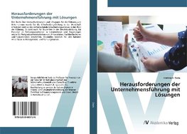 Herausforderungen der Unternehmensführung mit Lösungen