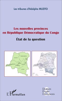 Les nouvelles provinces en République Démocratique du Congo