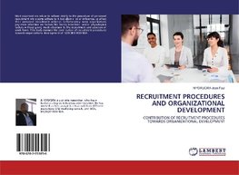 RECRUITMENT PROCEDURES AND ORGANIZATIONAL DEVELOPMENT